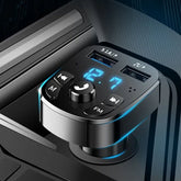 Wireless Car Bluetooth FM Transmitter Charger